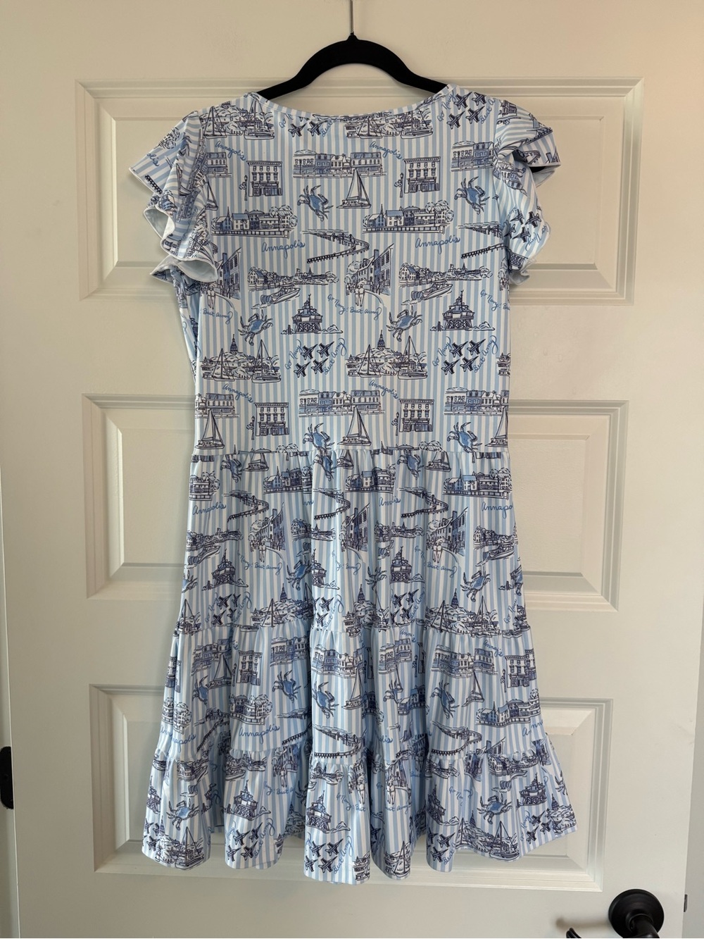 NWT Smith & Quinn Delaney Dress in Blue Annapolitan - Picture 2 of 5